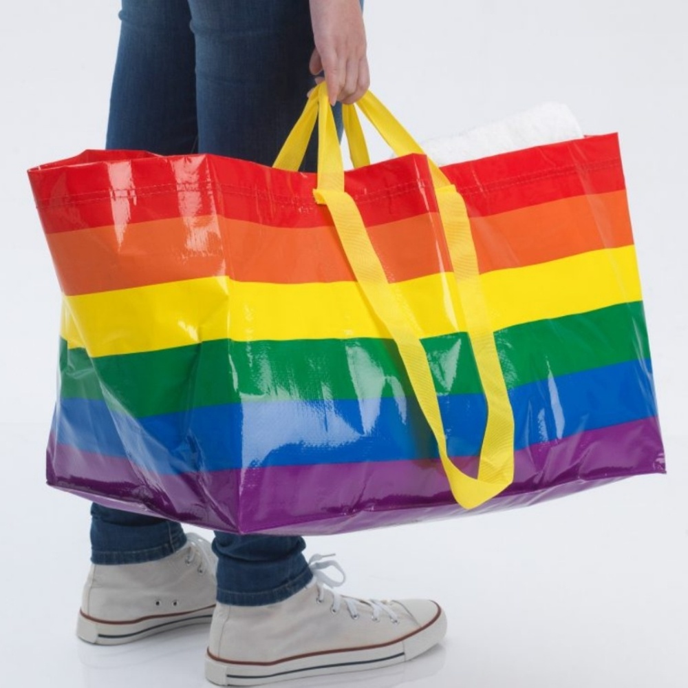 Ikea Rainbow LGBT Pride Frakta Kvanting